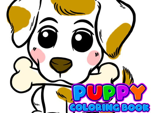 Puppy Coloring Book 